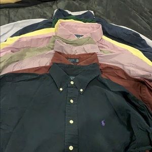 9 Ralph Lauren button downs